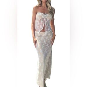 TWO PIECE MAXI SKIRT SET